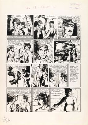 Lot 262 - Battaglia Dino - "Bersaglieri di Crimea", 1956 | Urania Casa d’Aste