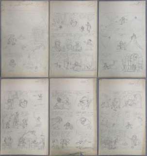 Frank Frazetta. Original Story Roughs. Golden Age. | Weiss Auctions