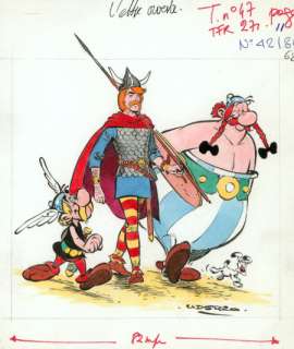 Uderzo | Astérix, illustration Ã  l’encre de Chine et Ã  l… | Banque Dessinée
