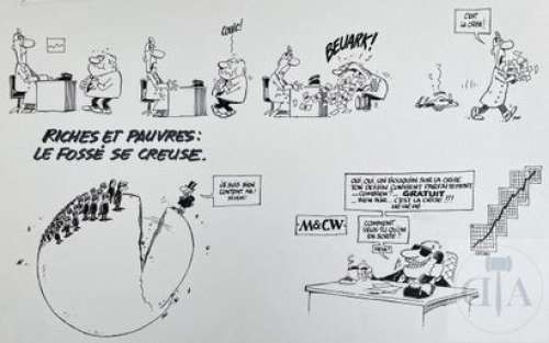 Godi/Série de 6 dessins et strips humoristiques qui n’ont… | Dagoty