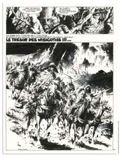 VANCE - Lot 127 - WILLIAM VANCE RAMIRO Les Otages (T.8), Dargaud 1983 Planche...