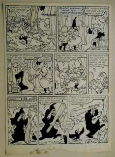 Langteen en Schommelbuik 9 - Originele pagina (p.18) - Weg met Haakneus - (1966) | Catawiki