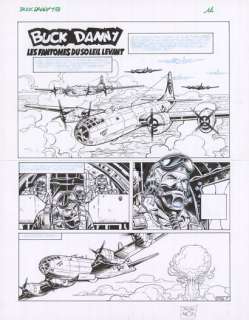 Jean-Michel Arroyo (Né... | Buck Danny - Les fantômes du Soleil Levant Encre de... | Tessier Sarrou