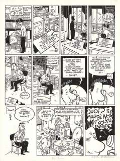 Philippe DUPUY (né en... - Lot 86 - Monsieur Jean - Les nuits les plus blanches Encre de...