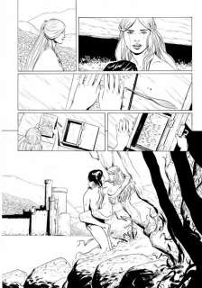 Trif - original page "La belle et la bete 2 L’ultime petale" - Page volante - EO | Catawiki