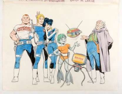 Mitton Jean Yves Les... | MITTON Jean Yves Les Compagnons de Nautilus Planche... | Vermot et Associés