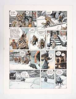 FRANZ Poupée d’ivoire Planche... - Lot 81 - FRANZ Poupée d’ivoire Planche 28 de l’album La femme...