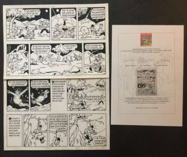 Suske en Wiske - Planche originale (p.34) - De witte uil - (1972) | Catawiki