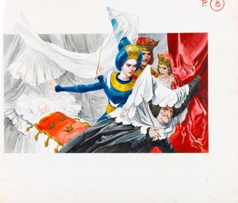 Lot 43 - Ferri (Rino Ferrari) - Sleeping Beauty, 1966 | Urania Casa d’Aste
