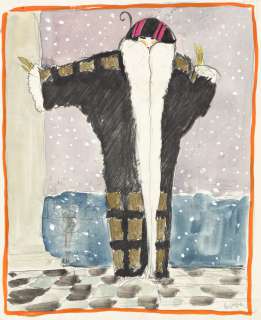 GEORGES LEPAPE (1887-1971) Two fashion studies for "Gazette du Bon Ton." | Swann Galleries