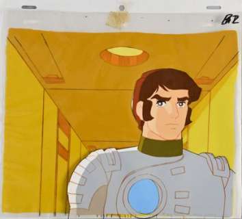 TOEI ANIMATION /... - Lot 374 - TOEI ANIMATION / Capitaine Flam Curtis Newton / Cellulo...