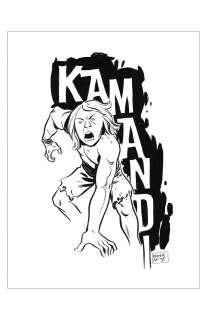 Tyler Crook | Kamandi - Inked Illustration | Tyler Crook