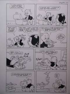 John N. Carey | Porky Pig # 110: "The Rusty Genie" | Galerie Neunte Kunst