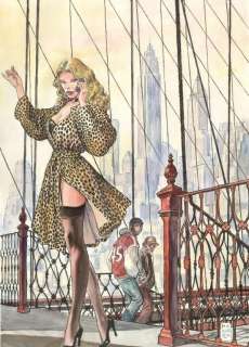 Manara. Illustration originale New-York | BDEnchères