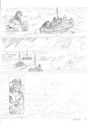 Olivier Frasier. Sur les bords du monde T2 p. 19 | FieldArts