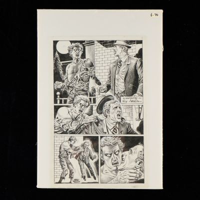 Lot 465 - Original Rey Arcilla Comic Book Illustration | misc / divers