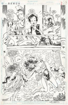 Val Semeiks | Demon #17 p2 (Wonder Woman)(Circe) | Nostalgic Investments