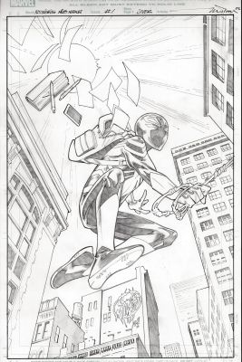 ASTONISHING MILES MORALES: SPIDER-MAN INFINITY COMIC (2025) #1 cover by Paco Medina , | Comix Art Studio