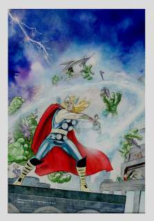 John K. Snyder III - Overstreet comic book price guide 36th edition cover painting (very large) 2005