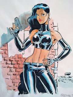 Meynet, Félix  - Originele tekening in kleur - Karaat - Uma - (2018) | Catawiki