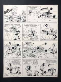 Remacle, Marcel   - Planche originale (p.18) - Le vieux Nick et Barbe-Noire T.16 - La prise de Canapêche (1972) | Catawiki