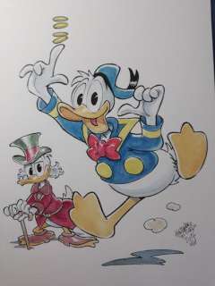 Alessandro Gottardo - Original Drawing - ’Bling bling Donald’ - Non publié - (2017) | Catawiki