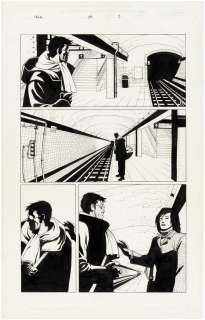 INCREDIBLE HULK VOL. 2 #56 COMIC BOOK PAGE ORIGINAL ART TRIO BY LEANDRO FERNÃNDEZ.