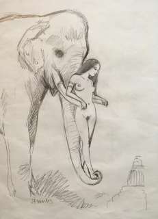 India Dreams - Etude au crayon Avatara - Page volante - EO | Catawiki