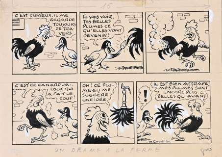 Cuvillier, Maurice... | CUVILLIER, Maurice (1897-1957) Ensemble de trois illustrations... | Coutau Bégarie