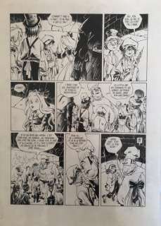 Griffo  Planche originale (p.35) - Monsieur Noir | Catawiki