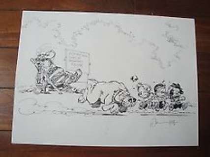 Verlinden, Dan | Original drawing  - Le Petit Spirou  - ’Aujourd’hui: cours de marathon assisté’  - (2015) | Catawiki