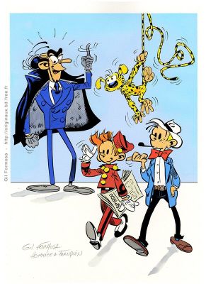 Gil Formosa | Spirou & FANTASIO | 2DGalleries