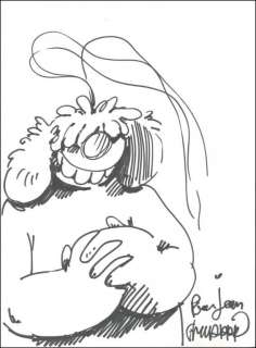 F’murr. Dessin dédicacé Le genie des alpages | BDEnchères