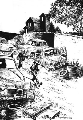 Serge Carrère | Casse nocturne | 2DGalleries