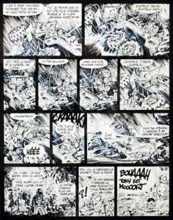 Yann & Conrad | LES INNOMABLES Planche à l’encre de Chine. Encadrée 35 x | Cornette de St Cyr