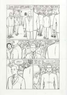 Terry Moore | Parker Girls Issue 6 Page 8 Original Art | Terry Moore