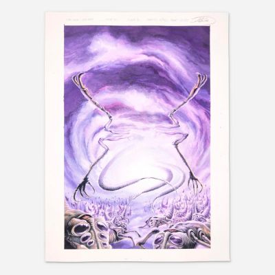 Lot 350 - J.K. Woodward, Star Trek: Defiant #16 Variant Cover Original Art (IDW, 2023) | Landry Pop Auctions