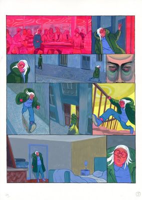 Elene Usdin | La page blanche – Planche originale 9 | 2DGalleries