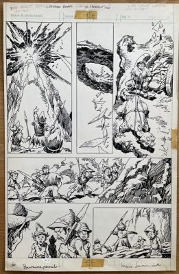 John Buscema (Crayonné), Severin Marie (Encrage) | John Buscema - John Buscema - Weirworld page | 2DGalleries
