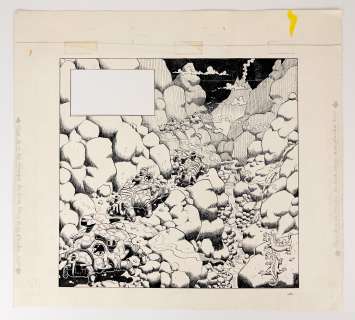 Anonyme Planche... | ANONYME Planche 1 d’un récit de science fiction Encre... | Vermot et Associés