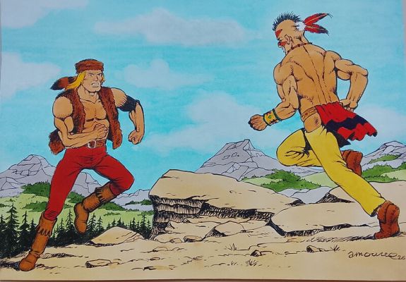 André Amouriq | Le choc des colosses | 2DGalleries