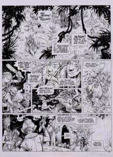 Lidwine | La Quête de l’oiseau du temps L’ami Javin. Encre de Chine pour | Millon