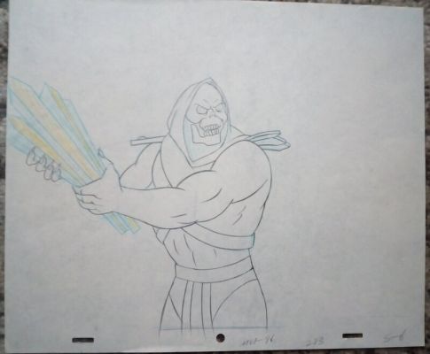 Dessin d’animation original he-man skeletor (les maitres de l’univers) | 2DGalleries