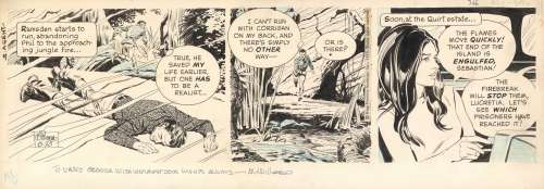 * Al Willamson -... | * Al Willamson - Dessin original: Strip issu de Secret... | Tessier Sarrou