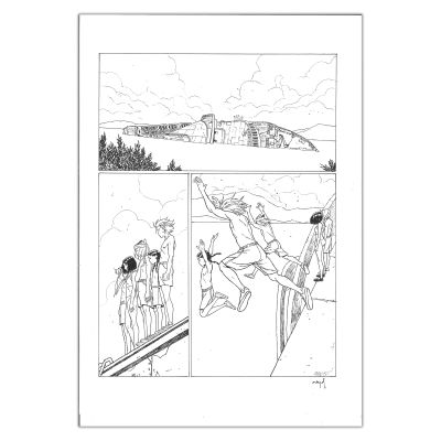 Neyef | Les Enfants Perdus - Planche originale page 95 | Achetez de l’Art