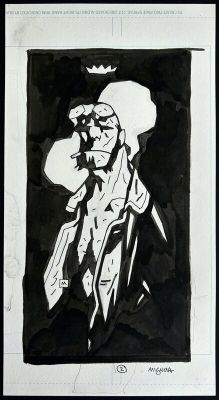 Mike Mignola | Hellboy King Sketch 2 | 2DGalleries