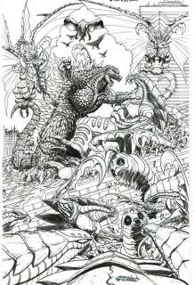 Jeff Zornow - Godzilla: Rulers of Earth (IDW) issue #20 (Cover)