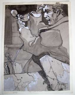 Sorel, Guillaume  - Illustration originale pour un jeu de rôle (1990) | Catawiki