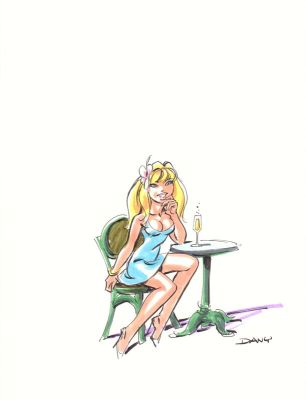 Dany | Il était 7 fois n°19 + Dédicace couleur n°59/77 | 2DGalleries