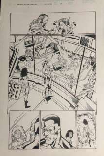 Avengers (1998) Anvengers (1998) Vol II Annual 03 (Ivan Reis) - Original Artwork  - Page volante - EO - (2000) | Catawiki